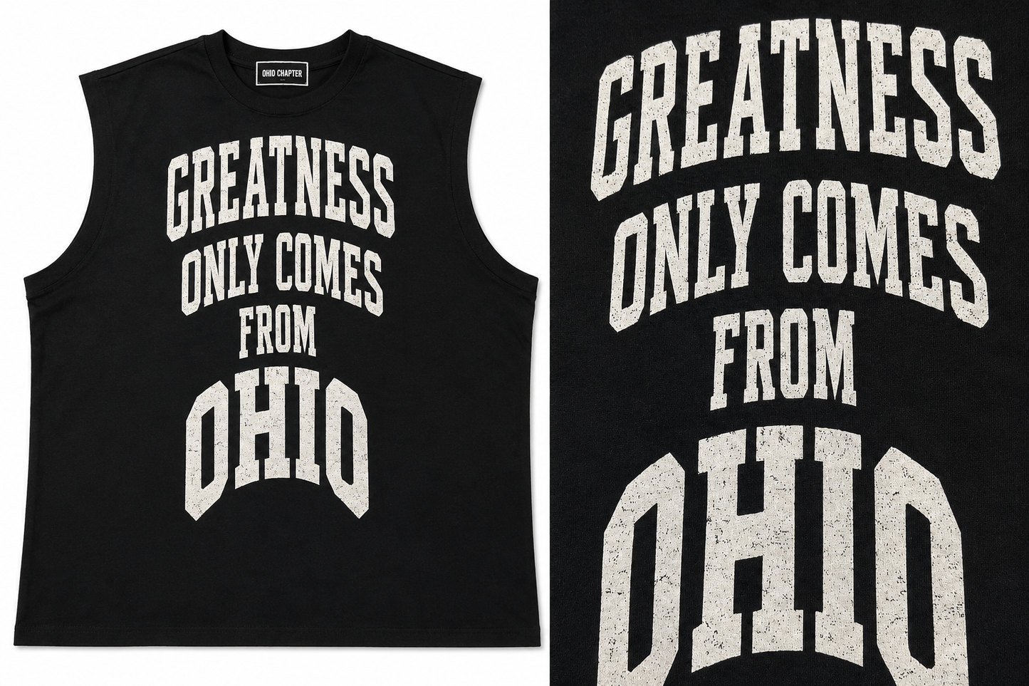 Ohio Greatness Sleeveless Tee
