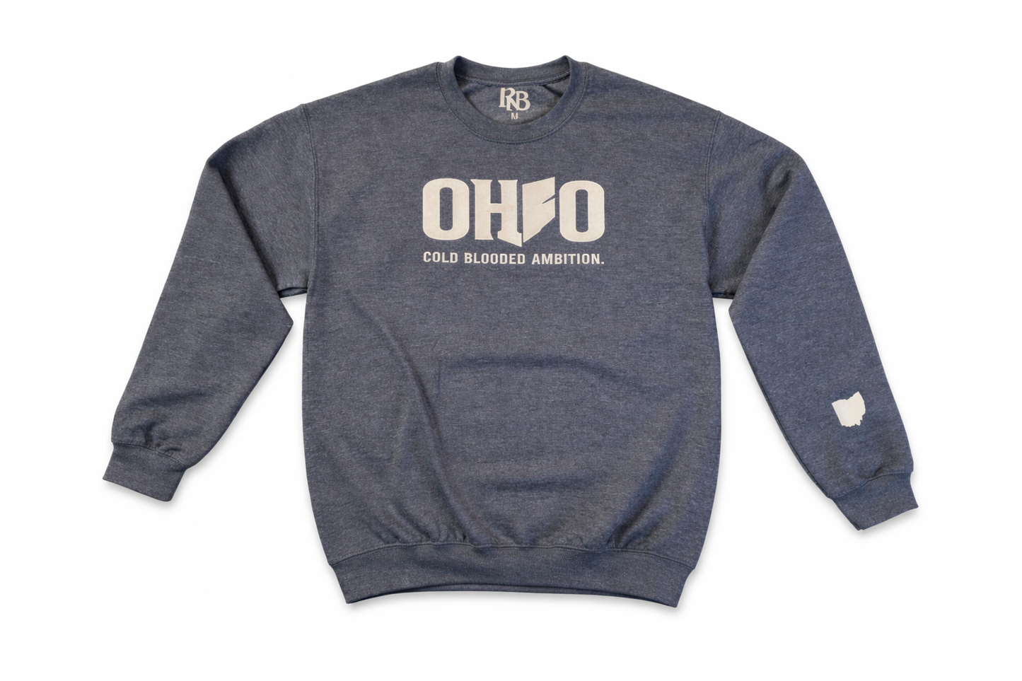 OHIO Chapter Crewneck- Charcoal