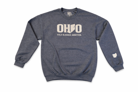 OHIO Chapter Crewneck- Charcoal