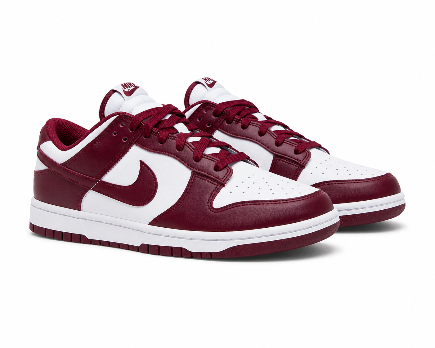Nike Dunk Low — Maroon/White
