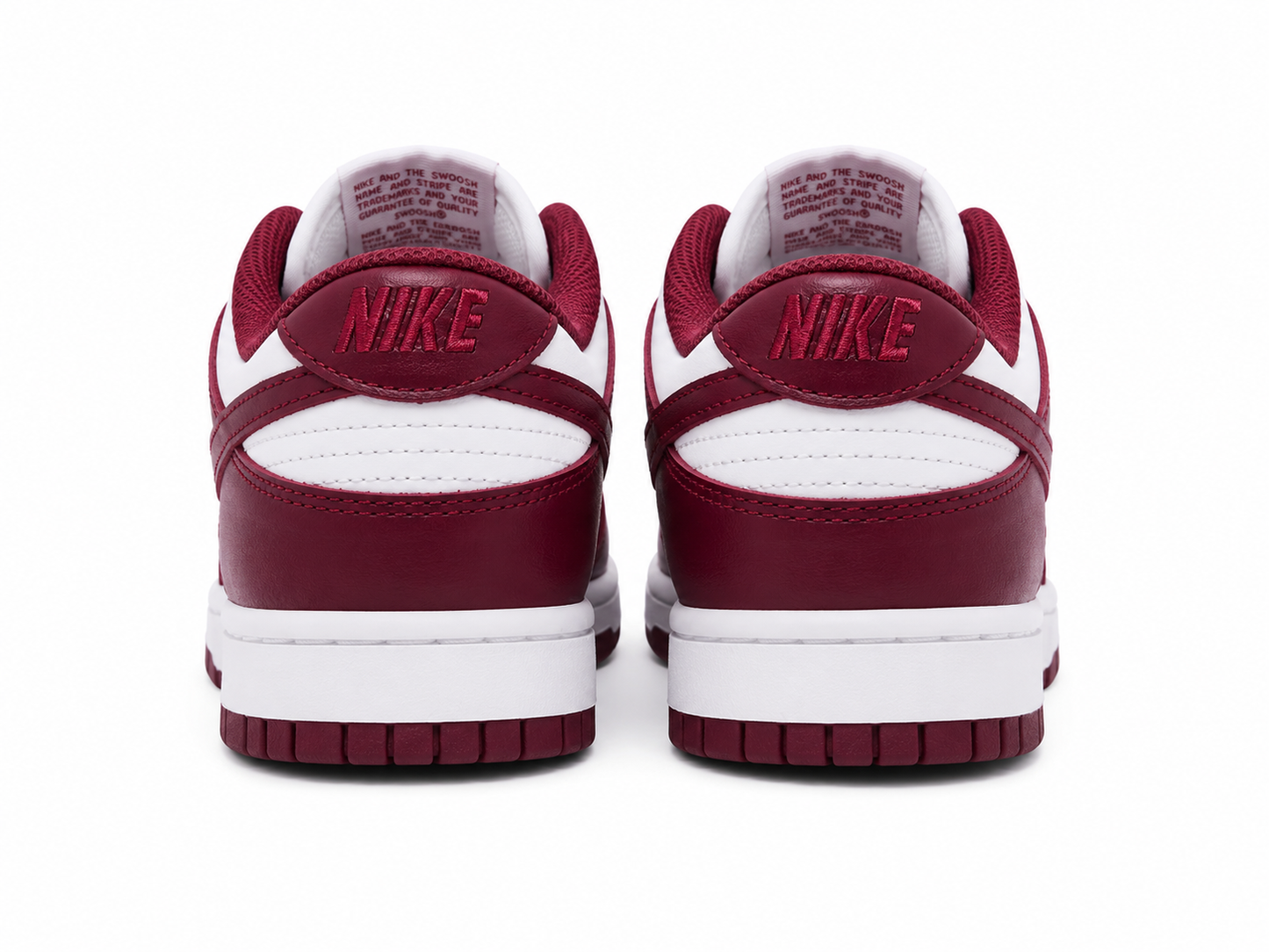 Nike Dunk Low — Maroon/White