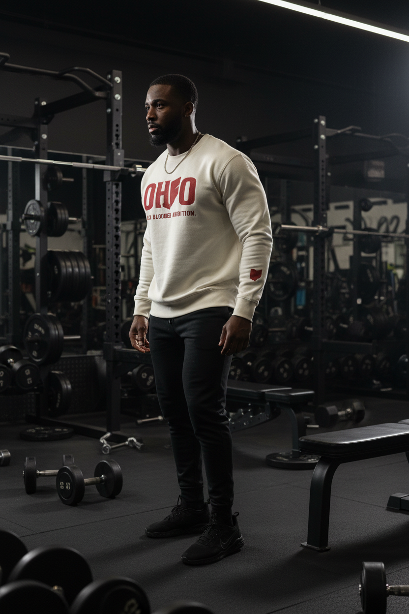 OHIO Chapter Crewneck - Cream